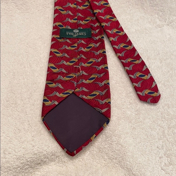 Tom James Men’s Silk Tie - Picture 2 of 3
